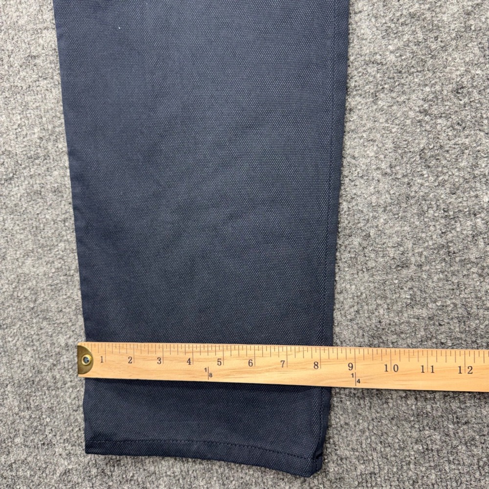Bruhl Venice B Turn Mens Navy Blue Textured Stretch Cotton Chino Pants 42R 58 - Picture 4 of 12